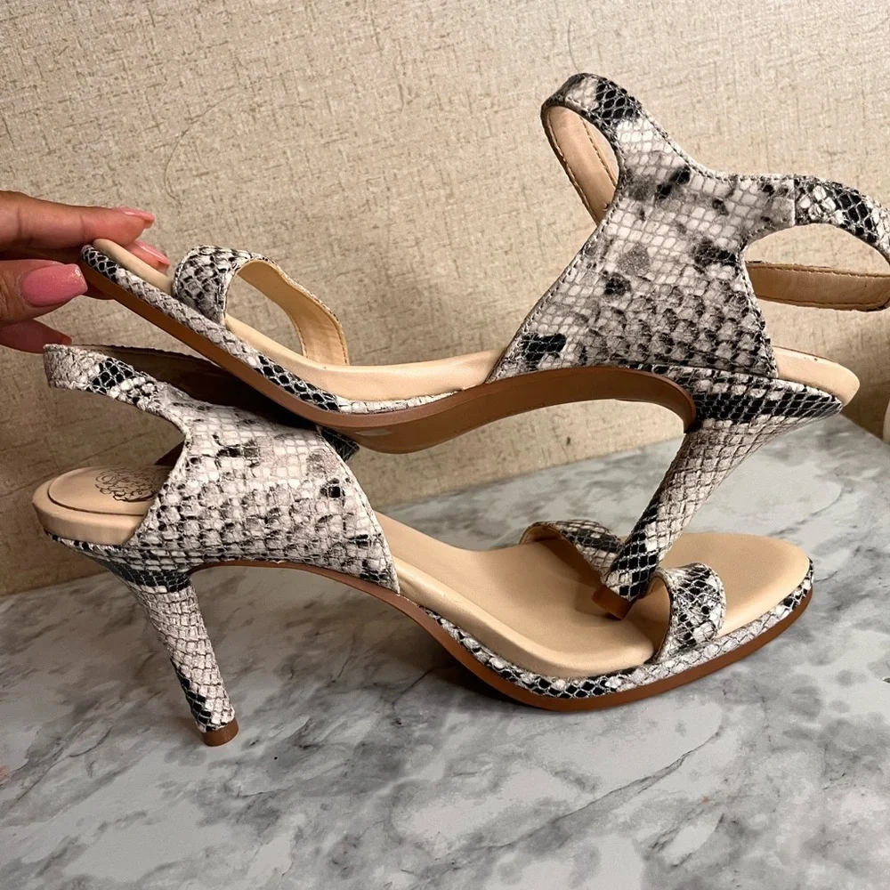 Vince Camuto Snakeskin Patterned Heels